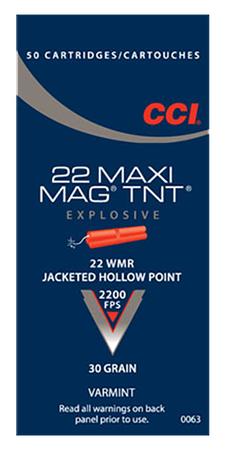 CCI 0063  22 WMR MAXIMAG TNT               5040