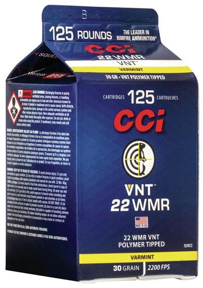 CCI 929CC 22 WMR 30 VNT                    12505