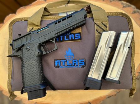 ATLAS GUNWORKS EREBUS V2 DLC BLACK FINISH COMP AMBI SAFETY RMR/SRO READY 9MM