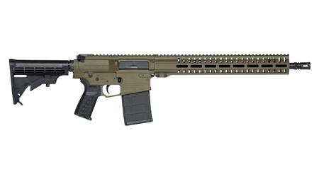 CMMG MK3 RIFLE SEMI AUTOMATIC SNIPER GREEN CERAKOTE 16