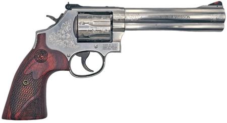 S&W M686+ 150712 357 6 DLX WD 7R SS ENGRAVED